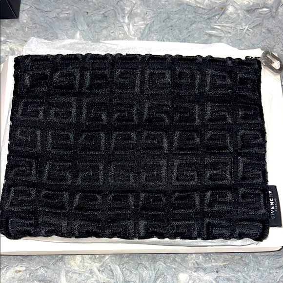 Givenchy Black Geometric Pouch - Picture 1 of 6